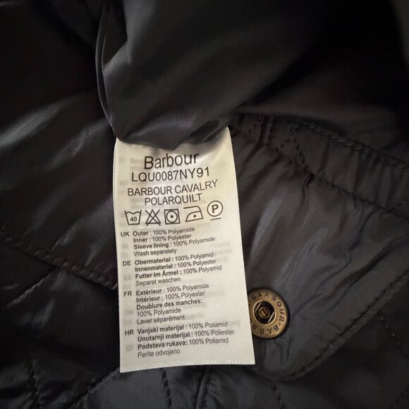 Barbour Calvary Polarquilt Jacket - NWT - Picture 8 of 8